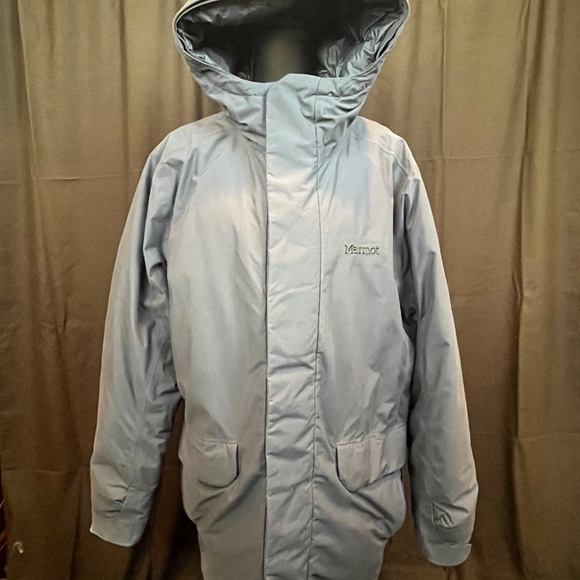 Marmot EUC Men’s 700 Down Fill Jacket Size Large Free Shipping - Picture 4 of 11